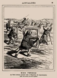 Divoký! Turci koupili několik děl na výstavě impresionistů..., 1877.