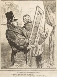 Impresionistický malíř: Ale tohle jsou tóny mrtvoly..., 1877.