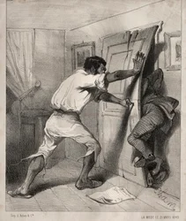 Příliš spěchající věřitel, 1840.