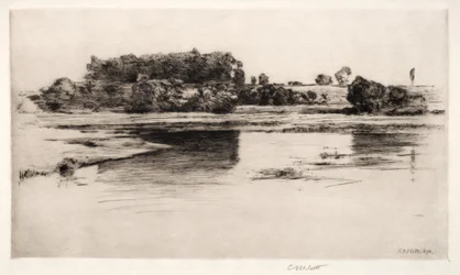 Řeka Charles, 1890.