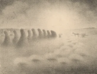Konec sklizně, 90. léta 19. století.