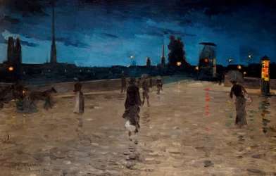 Kamenný most, Rouen, 1881