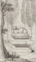 Kočka na hrobě, 1714-52., 1714-52.