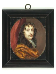 Sir Peter Lely (akvarel na slonovině)