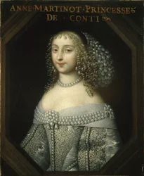 Anne Marie Martinozzi 1637-1672, princezna z Conti, asi 1665.