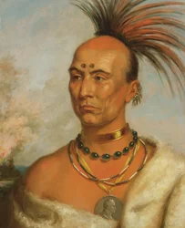 Makataimeshekiakiak (Black Hawk) kolem roku 1853
