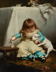 Jednou pokousaný, dvakrát plachý, 1885.