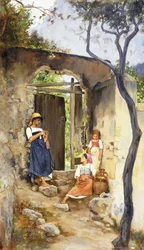 Zahradní dveře, 1906-1907