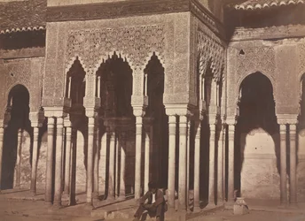 Nádvoří, Alhambra, 1857-58.