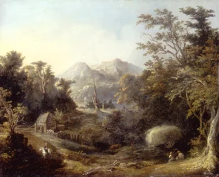 Landscape with Farm and Mountains, 1832.    1197361   cs       czech Successfully Translated  Original: L Translat: L 1366503 cs czech Successfully Translated Original: Ruitergevecht Translat: Ruitergevecht 1369614 cs czech Successfully Translated Original