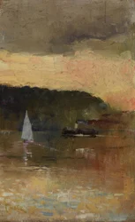 Západ slunce, Sydney Harbour