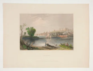 Albany, ilustrace pro Nathaniela Parkera Willise