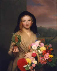 Květinová dívka, 1846.