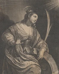 Svatá Kateřina Alexandrijská, ca. 1630.