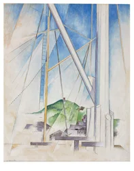 In the Key of Blue, kolem roku 1919 (tempera a tužka na palubě)