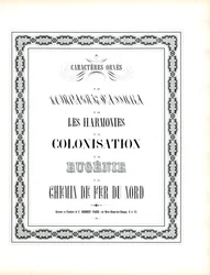 Dekorativní písmo s řetízkovým ornamentálním rámem (tisk)