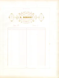 Zlatá hlavička Maison C. Derriey (tisk)