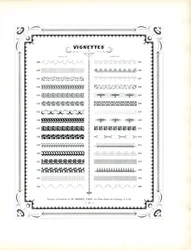 Ornamentální bordury a viněty, sbor 20 (pokračování) (tisk)