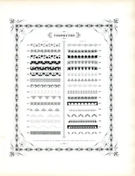 Ornamentální bordury a viněty, sbor 20 (pokračování) (tisk)