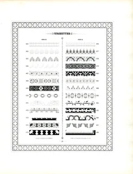 Typografické rámečky a řádky ornamentů (tisk)