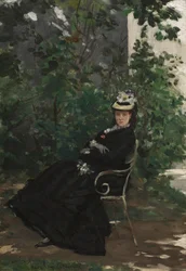 Portrét madame Alice Hoschedé, kolem 1872-78