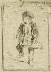 Hráč Hurdy-Gurdy