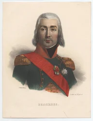 Portrét Jean-Baptiste Bessières 1768-1813, maršál Francie, 1835