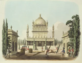 Hrob Hyder Ali a Tippoo Sultan, deska 49 z 
