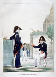 Uniforma Invalidovny, Francie, 1823