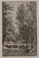 Brook ve Val Mondois, c. 1862.