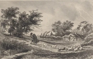 Bouře, 1842.