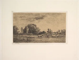 Východ měsíce, 1861.