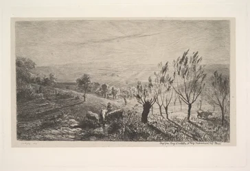 Východ slunce, 1850.