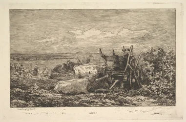 Suvenýr sklizně Morvan, 1865.