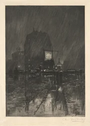 Deštivá noc, Madison Square