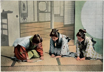 Ceremoniál v Japonsku, c1890