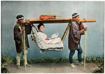 La Kago, Transport of Japan, c1890
