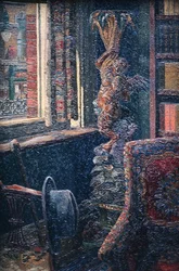 Interiér (olej)