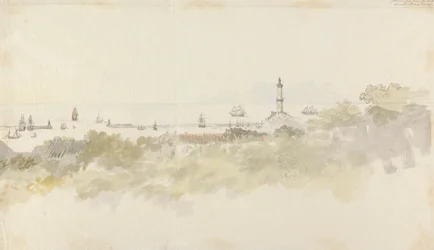 Janov - Přímořská krajina s dopravou
