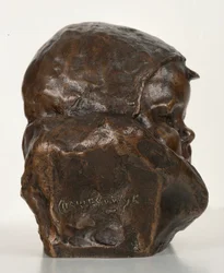 Baby with Bonnet: The Artists Son (bronz)