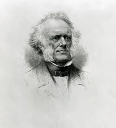 Sir Charles Lyell, 1875 (tehovaná rytina)