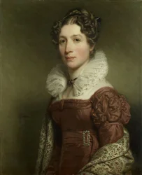 Jacoba Vetter (1796-1830), manželka Pietera Meijera Warnarse, amsterdamského knihkupce