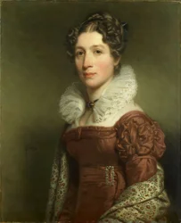 Jacoba Vetter (1796-1830), manželka Pietera Meijera Warnarse, amsterdamského knihkupce
