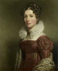 Jacoba Vetter, asi 1821-1825 (olej na plátně)