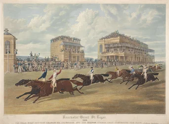 Doncaster Great St Leger, 1839. Mrtvý dostih mezi Charles XII a Euclid.