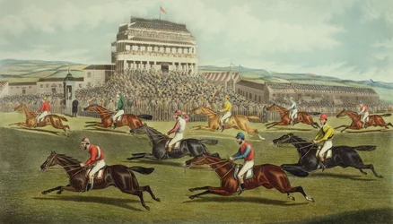 Liverpool Grand National Steeplechase - Coming In, publikovaná v roce 1872