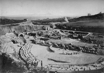 Kartágo. Amfiteátr, c1913