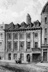 Rezidence Johna Hoolea, Great Queen Street, Lincolns Inn Fields, Londýn, 1840