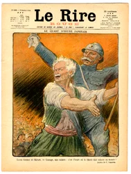 Obálka „“The Red Laughter“, Satirical in Colors