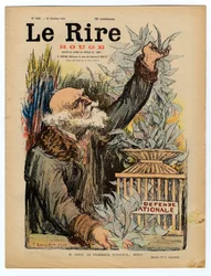 Obálka „“The Red Laughter“, Satirical in Colors